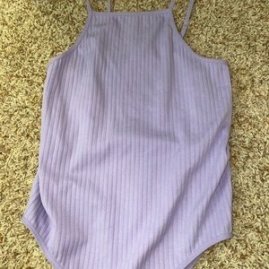 Forever 21 purple bodysuit